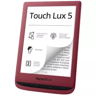 POCKETBOOK 628 Touch Lux 5 - Ruby Red POCKETBOOK 628 Touch Lux 5 - Ruby Red