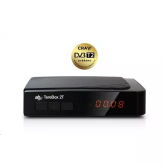 AB TereBox 2T HD terestriálny/káblový prijímač DVB-T2 SK AB TereBox 2T HD terestriálny/káblový prijímač DVB-T2 SK