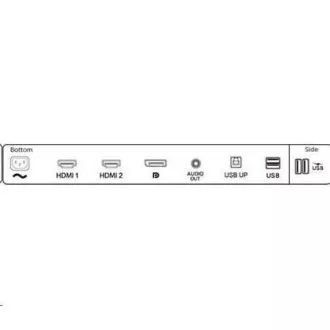 Philips MT IPS LED 27" 278B1/00 - IPS panel, 3840x2160, DP, 2xHDMI, USB, repro, pivot