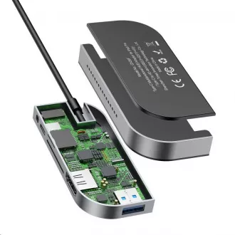 Baseus multifunkčný HUB pre iPad Pre USB-C, šedá Baseus multifunkčný HUB pre iPad Pre USB-C, šedá