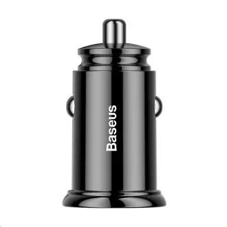Baseus Circular Plastic nabíjačka do auta 30W (PD3.0, QC4.0+ SCP AFC) čierna