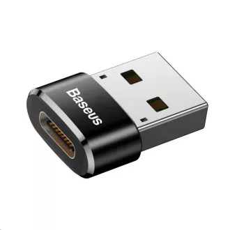 Baseus adaptér USB samec na USB-C samica 3A, OTG, čierna