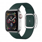 COTEetCI kožený magnetický remienok Nobleman pre Apple Watch 38/40mm zelená