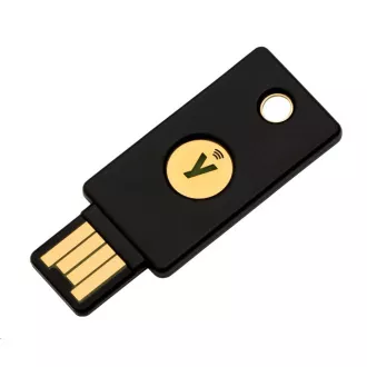 YubiKey 5 NFC - USB-A, kľúč/token s viacfaktorovou autentizáciou (NFC, MIFARE), podpora OpenPGP a Smart Card (2FA)