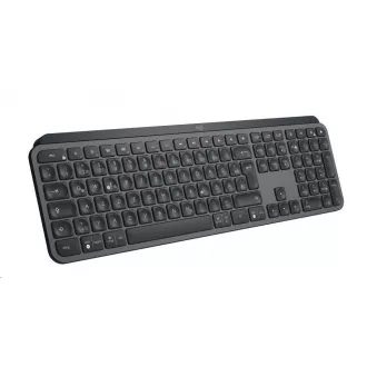 Logitech klávesnica MX Keys, GRAPHITE, bezdrôtová klávesnica, US