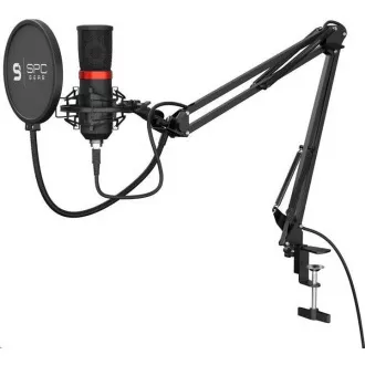 SPC Gear mikrofón SM950 Streaming microphone / USB / polohovateľné rameno / mute tlačidlo / pop filter SPC Gear mikrofón SM950 Streaming microphone / USB / polohovateľné rameno / mute tlačidlo / pop filter