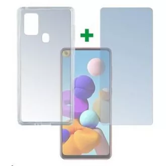 4smarts 360° Protection set (tvrdené sklo a gélový zadný kryt) pre Samsung Galaxy A21s 4smarts 360° Protection set (tvrdené sklo a gélový zadný kryt) pre Samsung Galaxy A21s