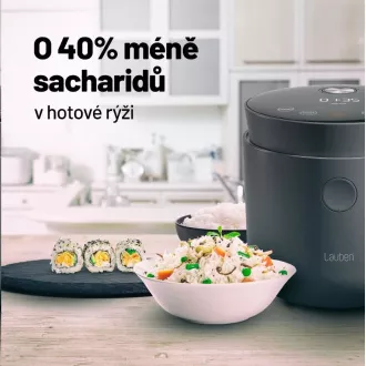 Lauben Low Sugar Rice Cooker 1500AT - ryžovar - Rozbalené