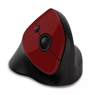 CONNECT IT FOR HEALTH ergonomická vertikálna myš, (+ 1x AA batéria zadarmo), bezdrôtová, červená CONNECT IT FOR HEALTH ergonomická vertikálna myš, (+ 1x AA batéria zadarmo), bezdrôtová, červená