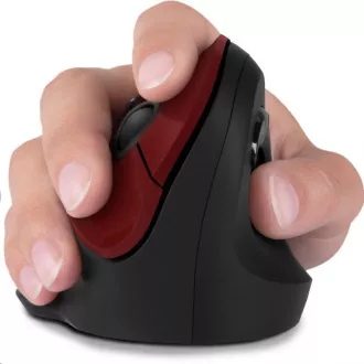 CONNECT IT FOR HEALTH ergonomická vertikálna myš, (+ 1x AA batéria zadarmo), bezdrôtová, červená CONNECT IT FOR HEALTH ergonomická vertikálna myš, (+ 1x AA batéria zadarmo), bezdrôtová, červená
