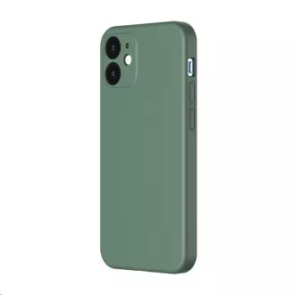 Baseus Liquid Silica Gél Protective Case pre Apple iPhone 12 6.1'' Dark Green Baseus Liquid Silica Gél Protective Case pre Apple iPhone 12 6.1'' Dark Green