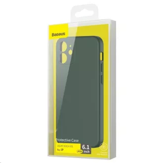 Baseus Liquid Silica Gél Protective Case pre Apple iPhone 12 6.1'' Dark Green Baseus Liquid Silica Gél Protective Case pre Apple iPhone 12 6.1'' Dark Green