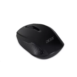 ACER Wireless Mouse G69 Black - RF2.4G, 1600 dpi, 95x58x35 mm, 10m dosah, 2x AAA, Win/Chrome/Mac, (Retail Pack)