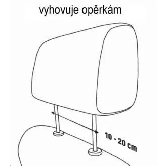 Vogel's TMS 1020 - držiak tabletu do auta