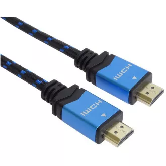 PremiumCord Ultra HDTV 4K@60Hz kábel HDMI 2.0b kovové + pozlátené konektory 0, 5m