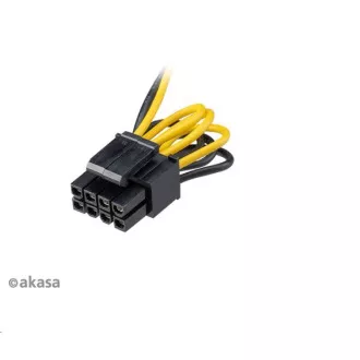 AKASA adaptér AK-PE150-05, 150W DC-to-DC ATX, 4-pin DIN
