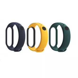 Mi Smart Band 5 Strap (Blue, Yellow, Green) Mi Smart Band 5 Strap (Blue, Yellow, Green)