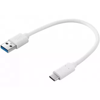 Sandberg dátový kábel USB-A -> USB-C, dĺžka 0, 2m, biela
