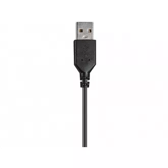 Sandberg náhlavná súprava Office SAVER s mikrofónom, USB, stereo, čierna