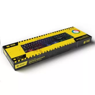 TRACER klávesnica GAMEZONE LoCCar, herná, drôtová, USB, podsvietená