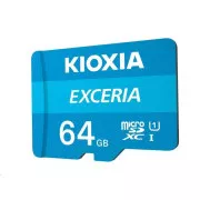 KIOXIA Exceria microSD karta 64GB M203, UHS-I U1 Class 10