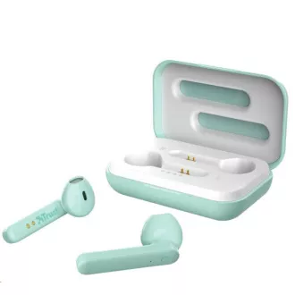 TRUST slúchadlá Primo Touch Bluetooth Wireless Earphones - mint TRUST slúchadlá Primo Touch Bluetooth Wireless Earphones - mint