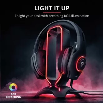 TRUST stojan na slúchadlá GXT 265 Cintar RGB Headset Stand