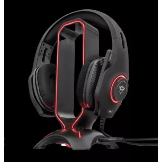 TRUST stojan na slúchadlá GXT 265 Cintar RGB Headset Stand