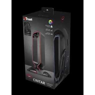 TRUST stojan na slúchadlá GXT 265 Cintar RGB Headset Stand
