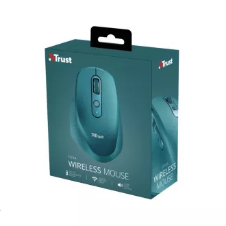 TRUST bezdrôtová Myš Ozaa Rechargeable Wireless Mouse - blue TRUST bezdrôtová Myš Ozaa Rechargeable Wireless Mouse - blue