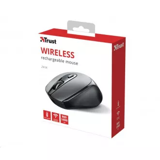 TRUST bezdrôtová Myš Zaya Rechargeable Wireless Mouse - black TRUST bezdrôtová Myš Zaya Rechargeable Wireless Mouse - black