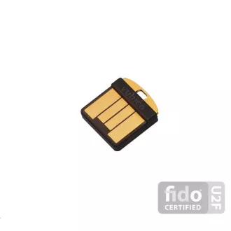 YubiKey 5 Nano - USB-A, kľúč/token s viacfaktorovou autentizáciou, podpora OpenPGP a Smart Card (2FA)