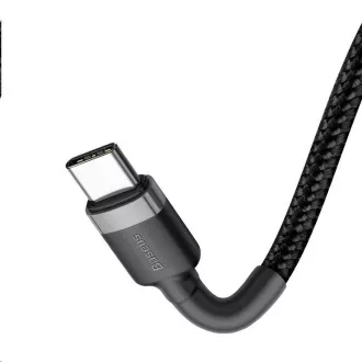 Baseus Cafule Series nabíjací / dátový kábel USB-C na USB-C PD2.0 60W Flash 2m, šedá-čierna Baseus Cafule Series nabíjací / dátový kábel USB-C na USB-C PD2.0 60W Flash 2m, šedá-čierna