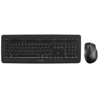 CHERRY set klávesnica + myš DW 5100, bezdrôtová, USB, CZ+SK layout, čierna