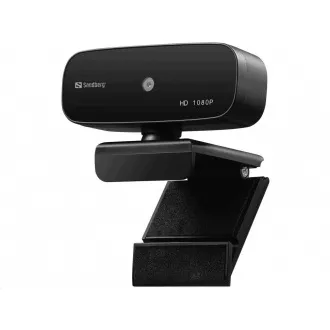 Sandberg USB kamera Webcam Autofocus 1080p, čierna
