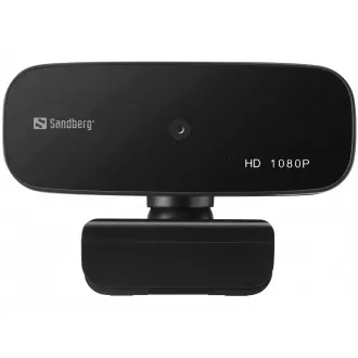 Sandberg USB kamera Webcam Autofocus 1080p, čierna