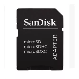 SanDisk MicroSDXC karta 256GB Ultra (100MB/s, Class 10, Android) + adaptér