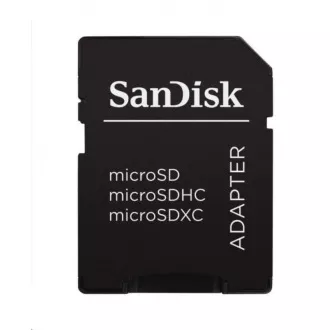 SanDisk MicroSDXC karta 512GB Ultra (100MB/s, Class 10, Android) + adaptér