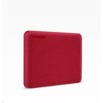 TOSHIBA HDD CANVIO ADVANCE (NEW) 2TB, 2, 5", USB 3.2 Gen 1, červená / red