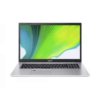 ACER NTB Aspire 5 (A517-52-718Q) - 17.3" IPS FHD, i7-1165G7, 16GB, 1TBSSD, Iris Xe Graphics, W10P, Strieborná