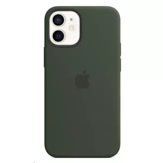 APPLE iPhone 12 mini Silicone Case with MagSafe - Cypress Green