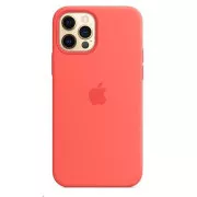 APPLE iPhone 12/12 Pre Silicone Case with MagSafe - Pink Citrus