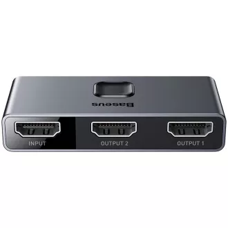 Baseus Matrix HDMI Splitter 2v1/1v2 sivá