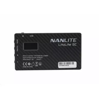 Nanlite LitoLite 5C RGBWW LED svetelný panel Nanlite LitoLite 5C RGBWW LED svetelný panel