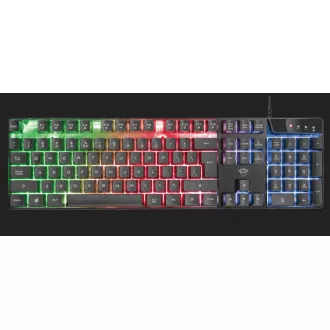 TRUST herná klávesnica GXT 835 Azor Illuminated Gaming Keyboard SK/SK TRUST herná klávesnica GXT 835 Azor Illuminated Gaming Keyboard SK/SK