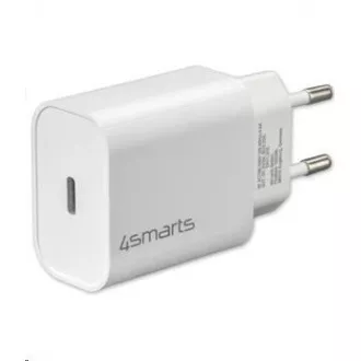 4smarts rýchlonabíjačka do siete VoltPlug 20W PD, biela 4smarts rýchlonabíjačka do siete VoltPlug 20W PD, biela