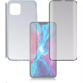 4smarts 360 ° Protection set (tvrdené sklo Full Frame čierna + zadný kryt) pre Apple iPhone 12 / 12 Pro 4smarts 360 ° Protection set (tvrdené sklo Full Frame čierna + zadný kryt) pre Apple iPhone 12 / 12 Pro