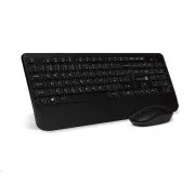 CONNECT IT Combo bezdrôtová čierna klávesnica + myš, CZ + SK layout