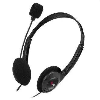 C-TECH Slúchadlá s mikrofónom MHS-03E, čierna C-TECH Slúchadlá s mikrofónom MHS-03E, čierna
