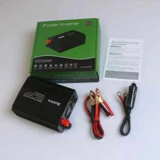 EUROCASE menič napätia DC/AC 12V/230V, 300W, USB EUROCASE menič napätia DC/AC 12V/230V, 300W, USB